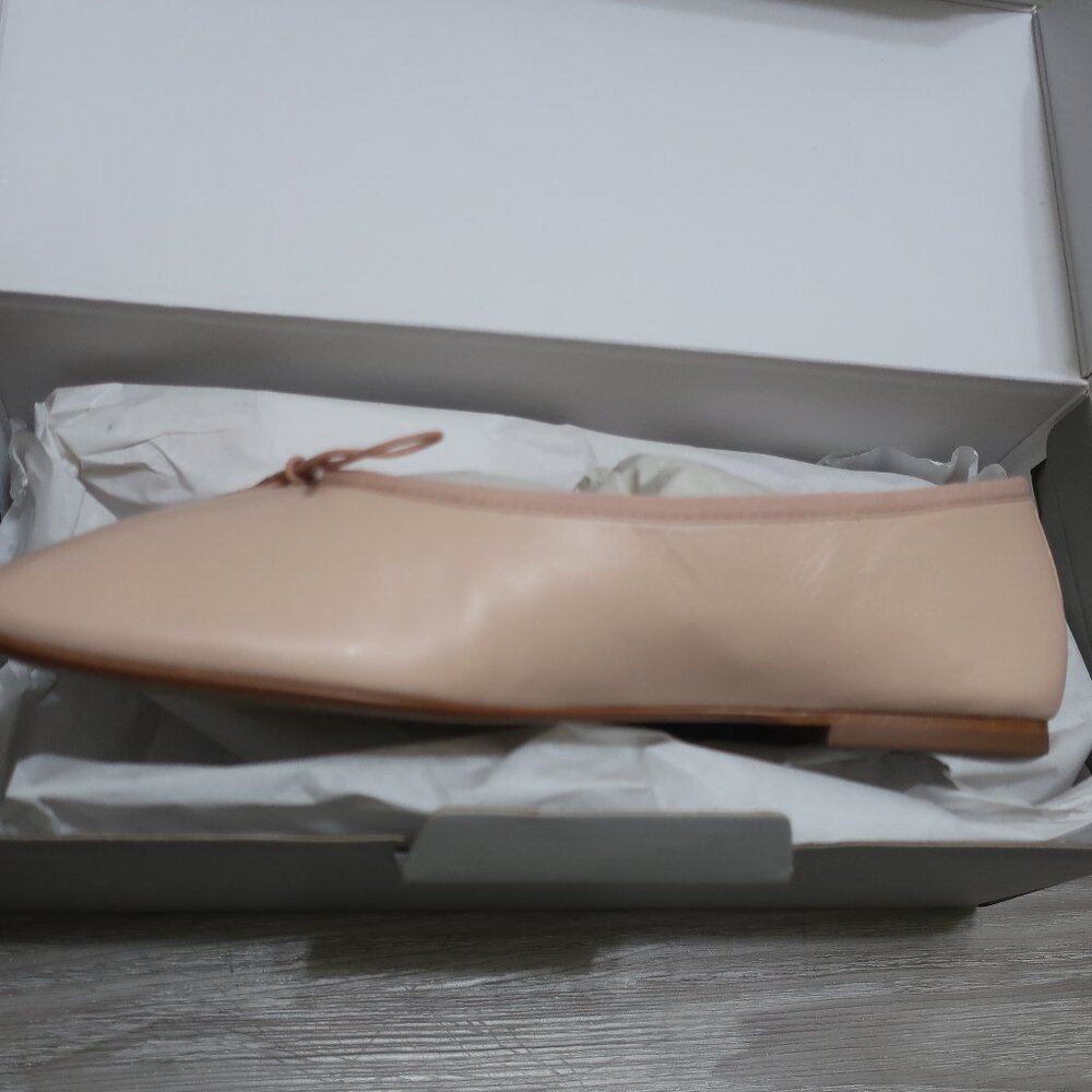 Everlane Pink Ballet Flats Size 8 NIB